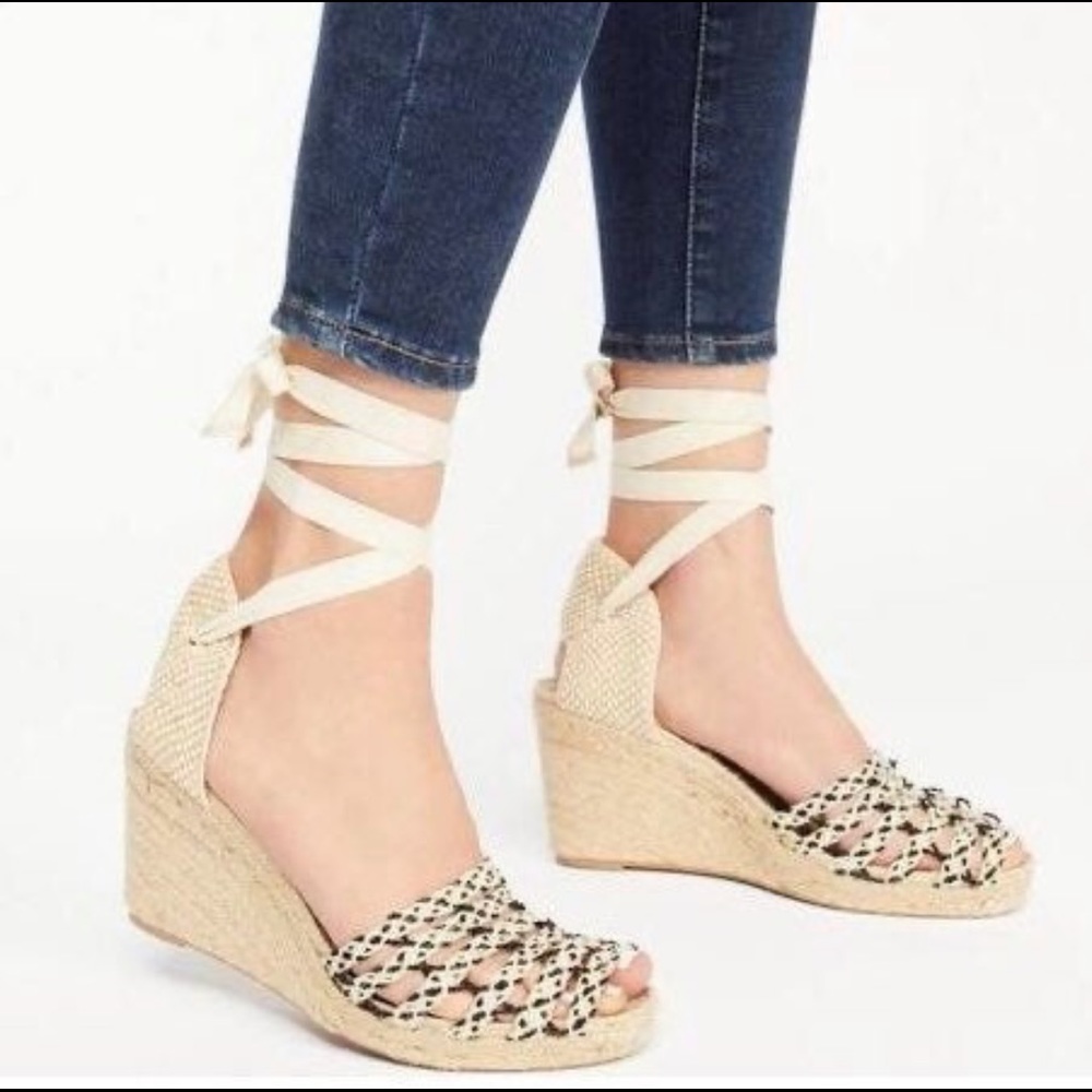 New free people amalfi coast espadrille wedge sandal